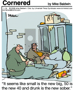 Cornered - Saturday January 19, 2008 Comic Strip