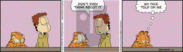 Garfield on Saturday January 5, 2019 Comic Strip