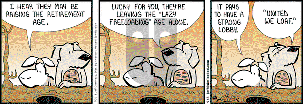 DeFlocked on Saturday September 8, 2018 Comic Strip