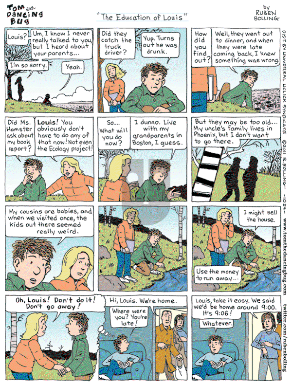 Tom the Dancing Bug on Friday February 11, 2011 Comic Strip