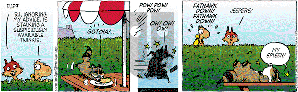 Over the Hedge on Wednesday August 19, 2015 Comic Strip