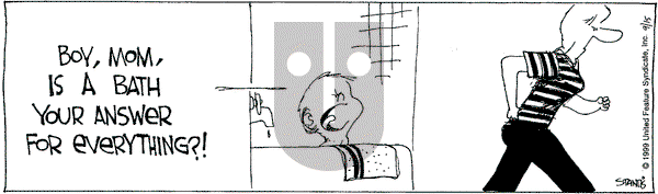 The Buckets - Wednesday September 15, 1999 Comic Strip
