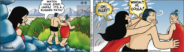 Alley Oop on Saturday December 5, 2015 Comic Strip