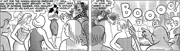 Alley Oop on Tuesday March 6, 2007 Comic Strip