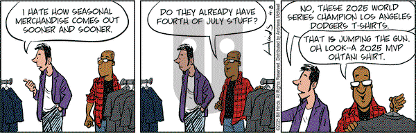 Tank McNamara on Tuesday April 8, 2025 Comic Strip
