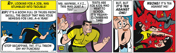 Rip Haywire on Monday November 10, 2014 Comic Strip