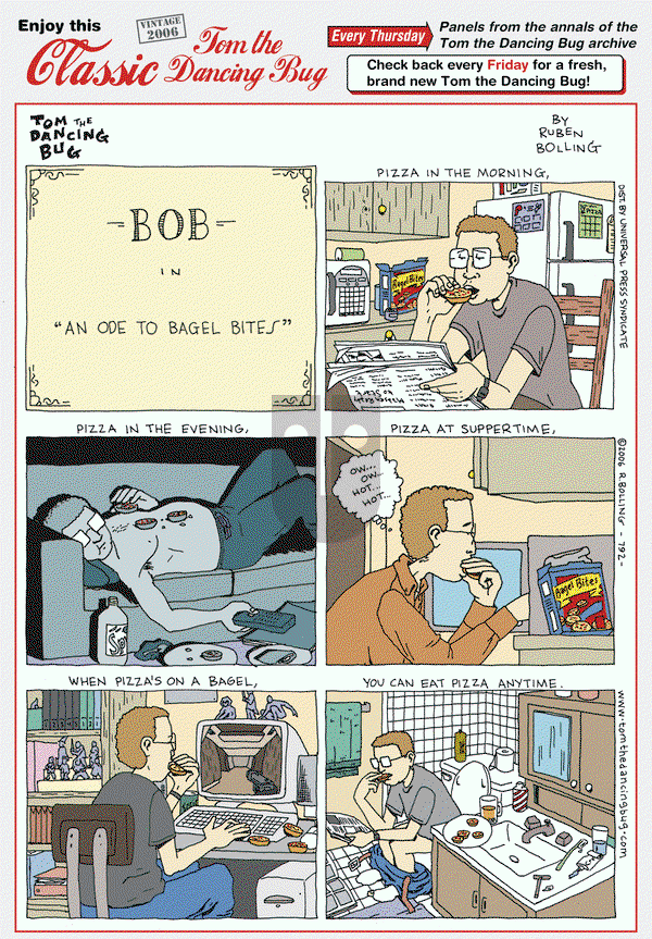 Tom the Dancing Bug on Thursday April 19, 2018 Comic Strip