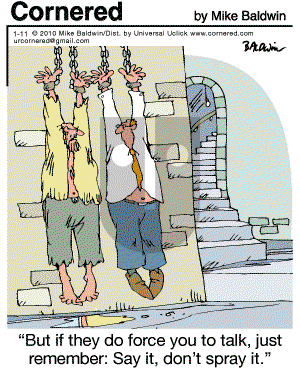 Cornered - Monday January 11, 2010 Comic Strip