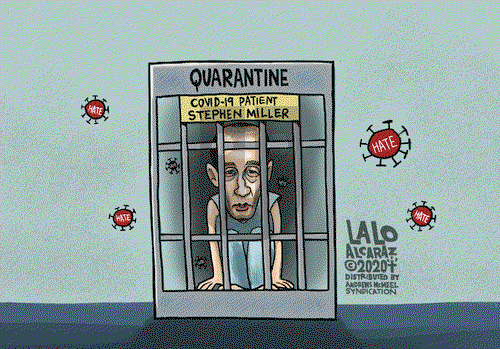 Lalo Alcaraz on Monday October 12, 2020 Comic Strip