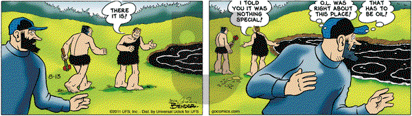 Alley Oop on Saturday August 13, 2011 Comic Strip