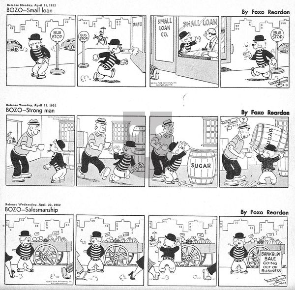 Bozo on Monday February 24, 2025 Comic Strip