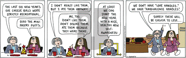 Cathy Classics on Thursday January 1, 2009 Comic Strip