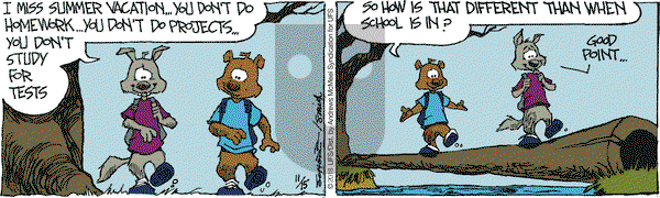The Grizzwells on Thursday November 15, 2018 Comic Strip
