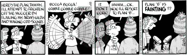 Drabble on Wednesday October 2, 1996 Comic Strip