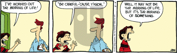 The Buckets on Monday April 15, 2013 Comic Strip