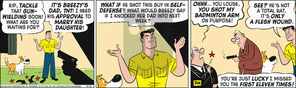 Rip Haywire on Monday April 11, 2016 Comic Strip
