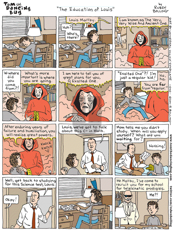 Tom the Dancing Bug on Friday June 3, 2011 Comic Strip