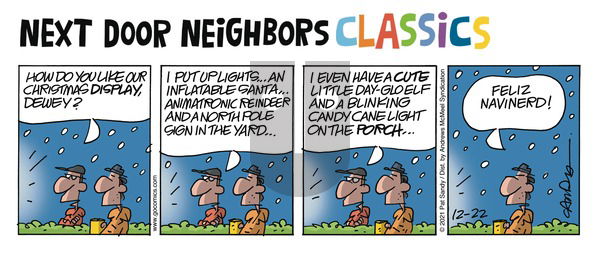 Next Door Neighbors on Sunday December 22, 2024 Comic Strip