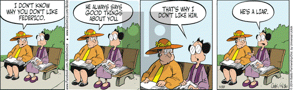 Baldo on Wednesday January 29, 2014 Comic Strip