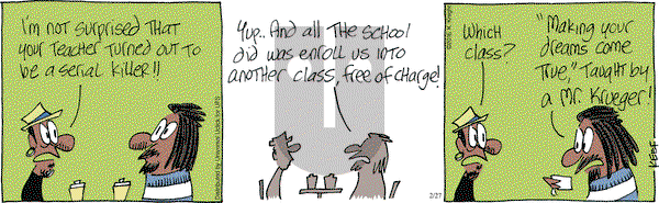 The Knight Life on Saturday February 27, 2016 Comic Strip