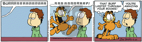 Garfield on Saturday April 10, 2004 Comic Strip