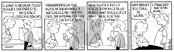Drabble on Friday June 23, 2006 Comic Strip