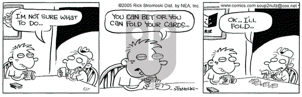 Soup to Nutz - Old on Thursday May 19, 2005 Comic Strip