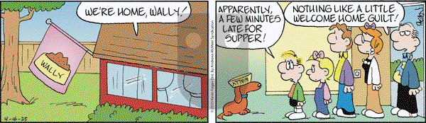 Drabble on Wednesday April 16, 2025 Comic Strip