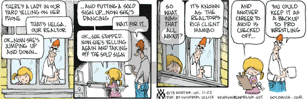Non Sequitur on Friday November 22, 2013 Comic Strip