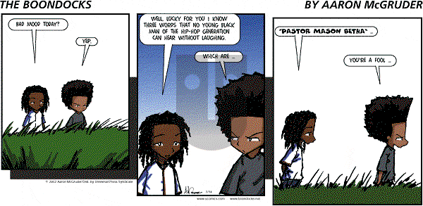 The Boondocks on Sunday April 27, 2025 Comic Strip