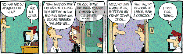 The Buckets on Tuesday May 5, 2015 Comic Strip