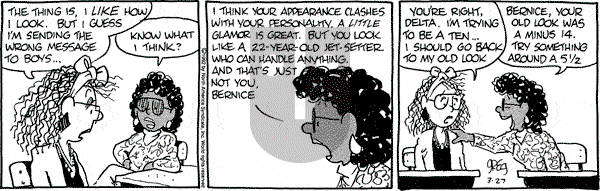 Luann on Friday March 27, 1992 Comic Strip