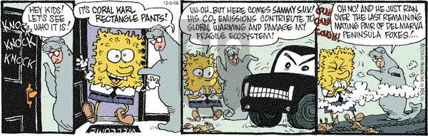 Monty on Saturday December 6, 2008 Comic Strip