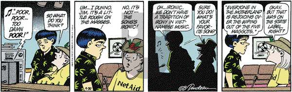 Doonesbury - Thursday September 30, 1999 Comic Strip