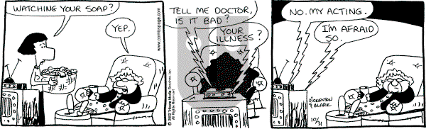 Lola on Thursday October 31, 2002 Comic Strip