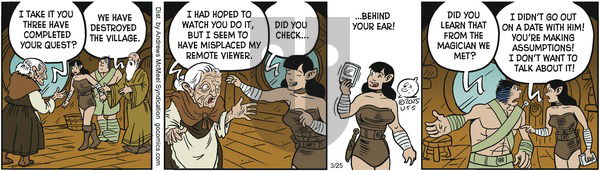Alley Oop on Tuesday March 25, 2025 Comic Strip