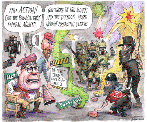 Matt Wuerker on Monday July 20, 2020 Comic Strip