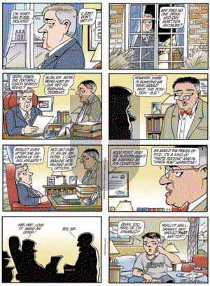 Doonesbury - Sunday February 6, 2005 Comic Strip