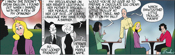 9 Chickweed Lane on Saturday September 26, 2015 Comic Strip