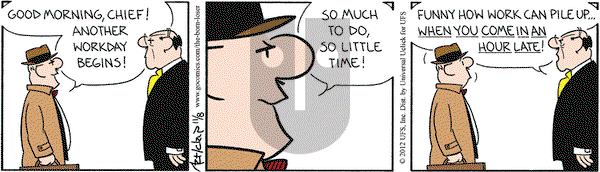 The Born Loser on Thursday November 8, 2012 Comic Strip