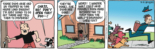 Pooch Cafe on Thursday September 15, 2016 Comic Strip