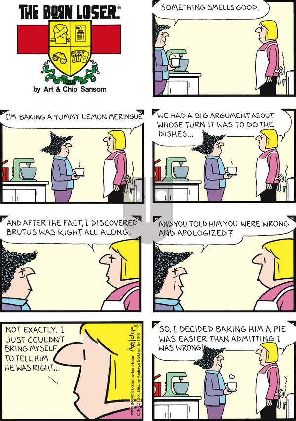 The Born Loser on Sunday October 27, 2024 Comic Strip