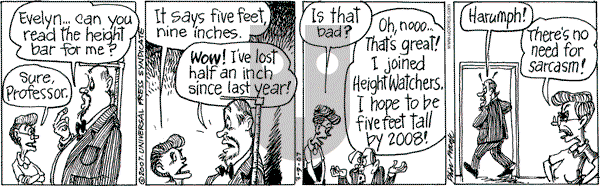 The Elderberries on Friday March 9, 2007 Comic Strip