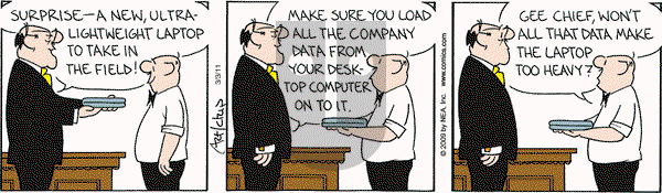 The Born Loser on Thursday March 3, 2011 Comic Strip