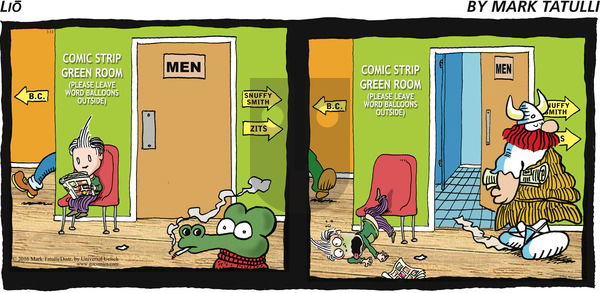 Lio on Sunday March 13, 2016 Comic Strip