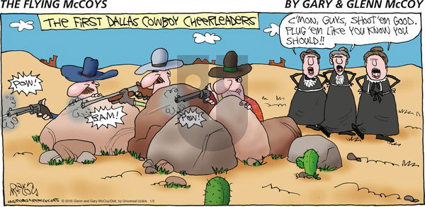 The Flying McCoys on Sunday January 3, 2016 Comic Strip