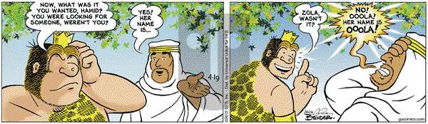 Alley Oop - Thursday April 19, 2012 Comic Strip