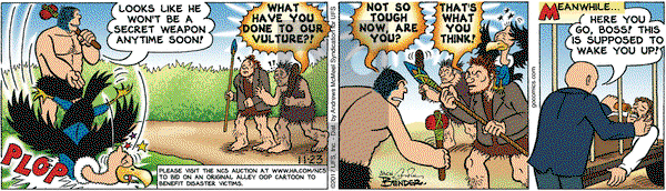 Alley Oop on Thursday November 23, 2017 Comic Strip