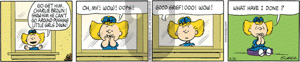 Peanuts - Thursday August 30, 2012 Comic Strip