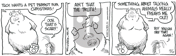 The Grizzwells on Wednesday December 12, 2001 Comic Strip